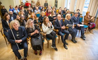 Wręczenie nagród marszałka województwa kujawsko-pomorskiego za osiągnięcia w dziedzinie tworzenia i upowszechniania kultury