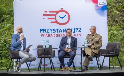 Przystanek JP2 "Wiara, dobro, kultura"