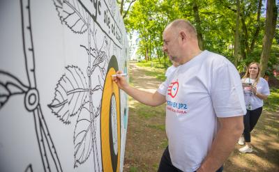 Przystanek JP2 "Wiara, dobro, kultura"