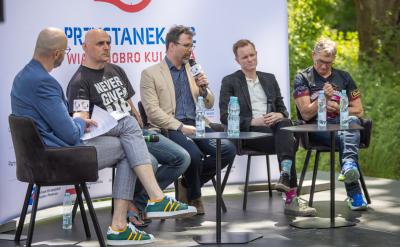 Przystanek JP2 "Wiara, dobro, kultura"
