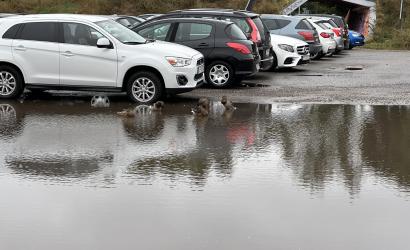 Parking przy Urzędzie Marszałkowskim w Toruniu