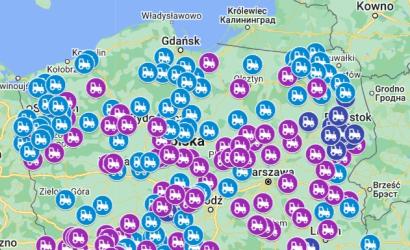 Piątek  z rolniczymi blokadami