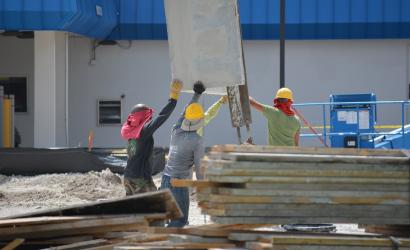 Robotnicy budowlani