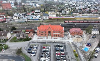 Wyremontowany Dworzec Toruń Wschodni