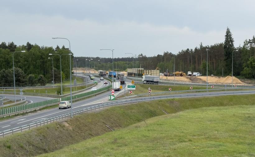 Duże utrudnienia na węźle Bydgoszcz Południe związane z budową drogi ekspresowej S10