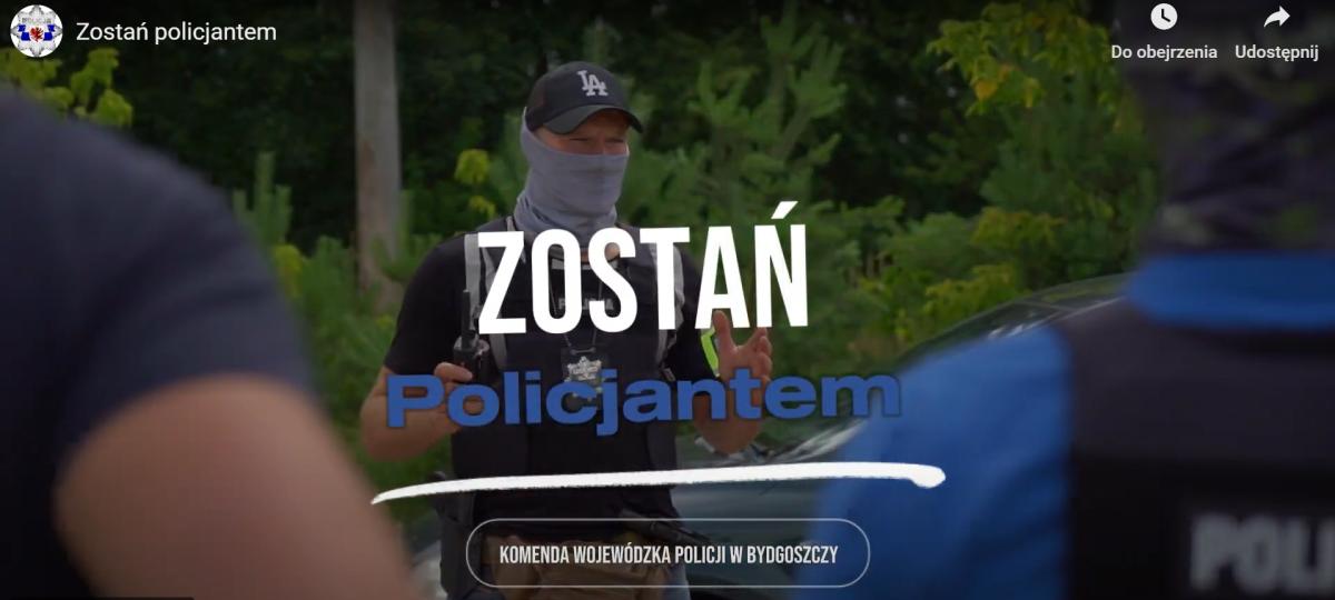 Policja rekrutuje m.in. filmami na YouTube