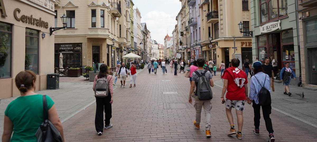 Ulica Szeroka w Toruniu