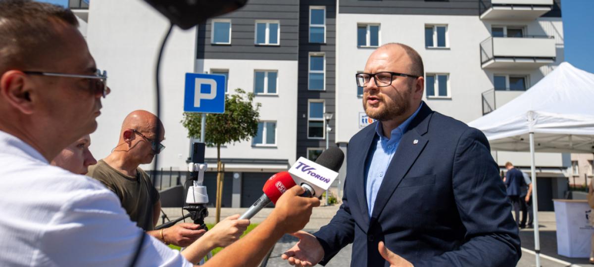 Nowe bloki TTBS w Toruniu 