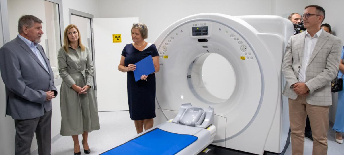 Otwarcie pracowni tomografii komputerowej 