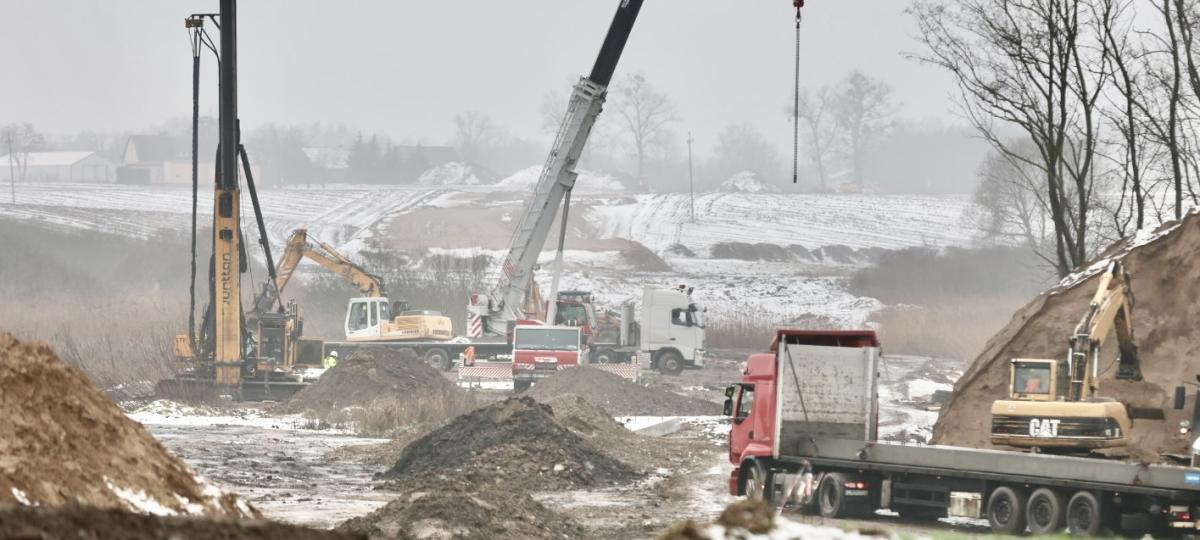 Inwestycje drogowe wokół Mogilna