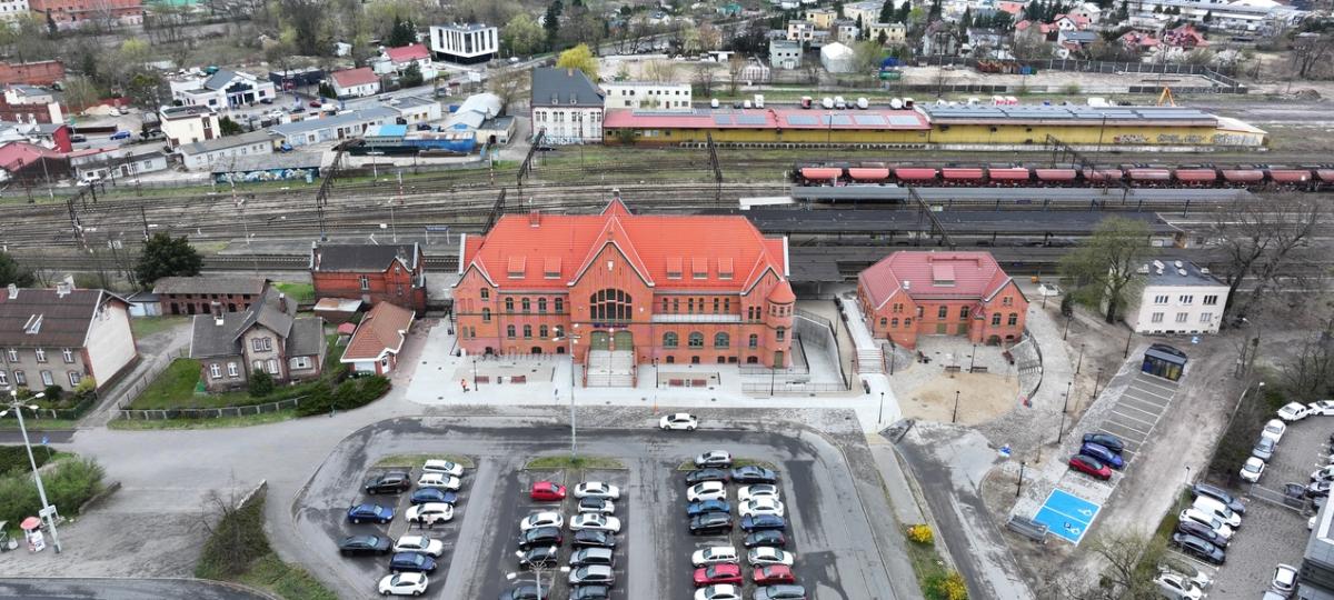 Wyremontowany Dworzec Toruń Wschodni