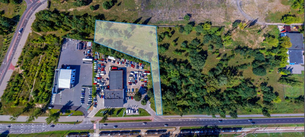 Atrakcyjna działka pod usługi w zachodnim Toruniu wystawiona na sprzedaż