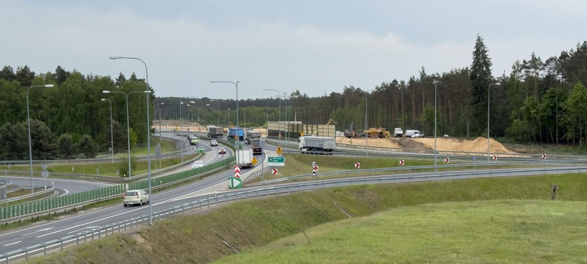 Duże utrudnienia na węźle Bydgoszcz Południe związane z budową drogi ekspresowej S10