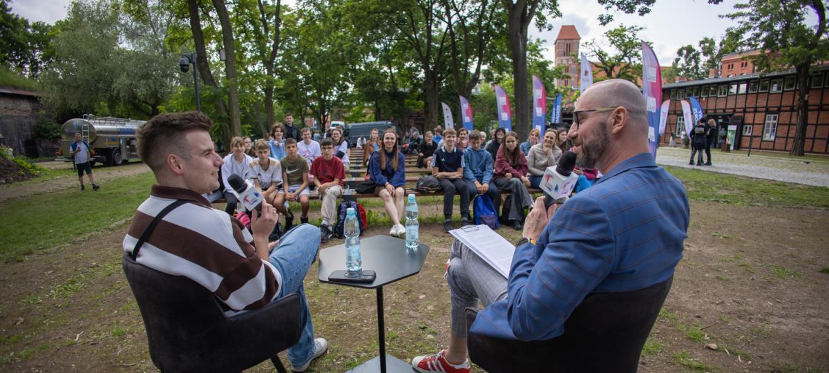 Przystanek JP2 "Wiara, dobro, kultura" 